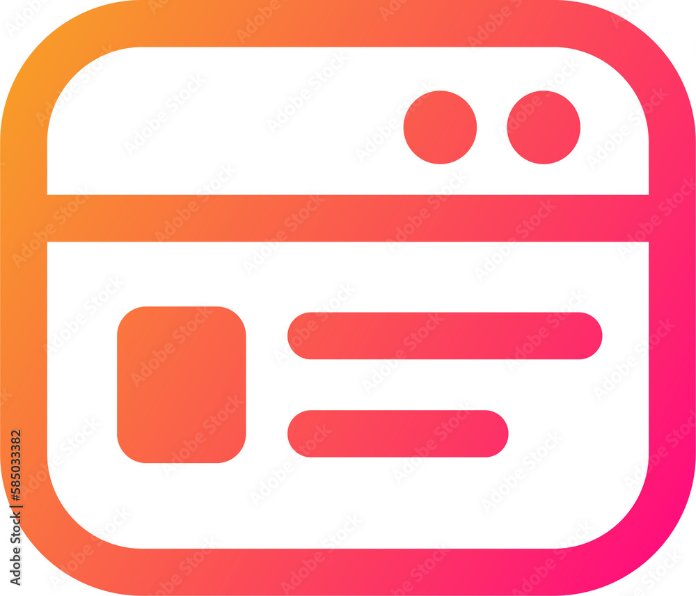 Credit card icon in gradient colors. Payment card signs illustration. Credit card icon in gradient colors. Payment card signs illustration.