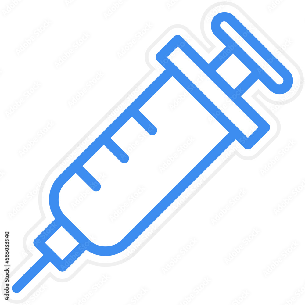 Vector Design Syringe Icon Style Vector Design Syringe Icon Style