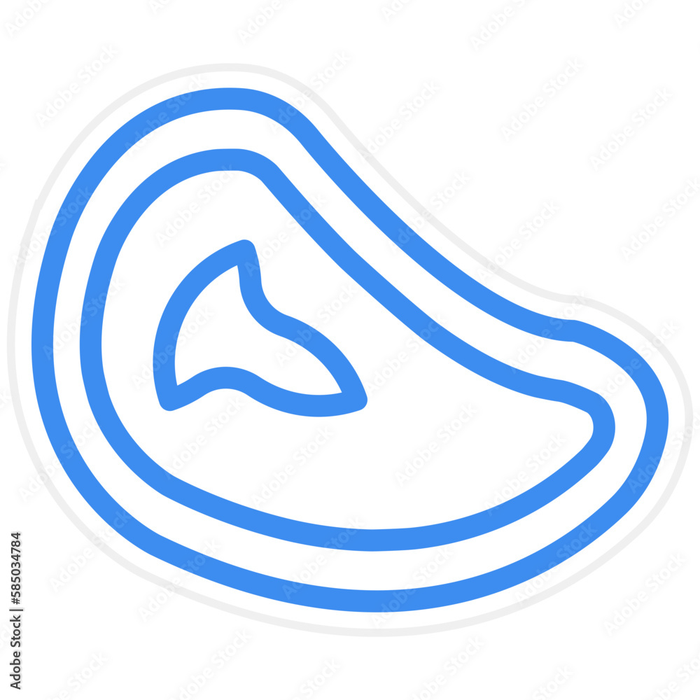 Obraz premium Vector Design Tbone Icon Style