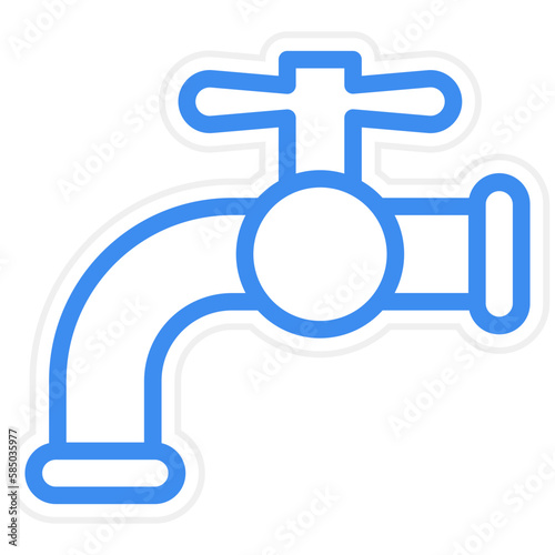 Vector Design Faucet Icon Style