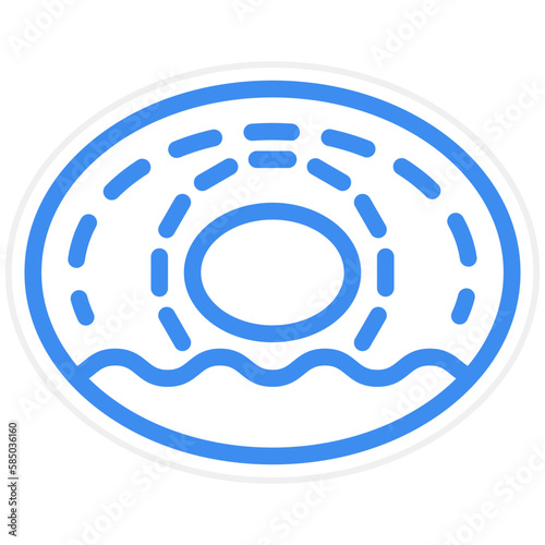 Vector Design Donut Icon Style