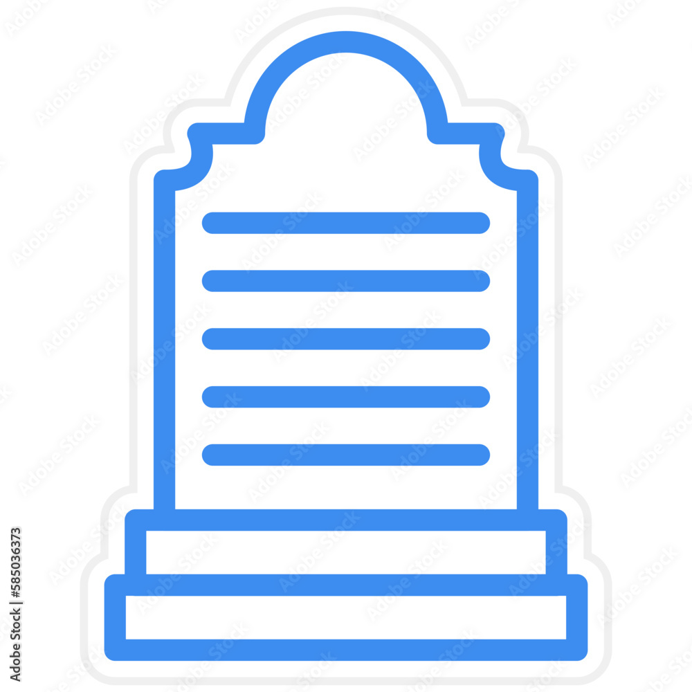 Vector Design Grave Icon Style Vector Design Grave Icon Style