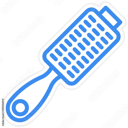 Vector Design Lint Roller Icon Style
