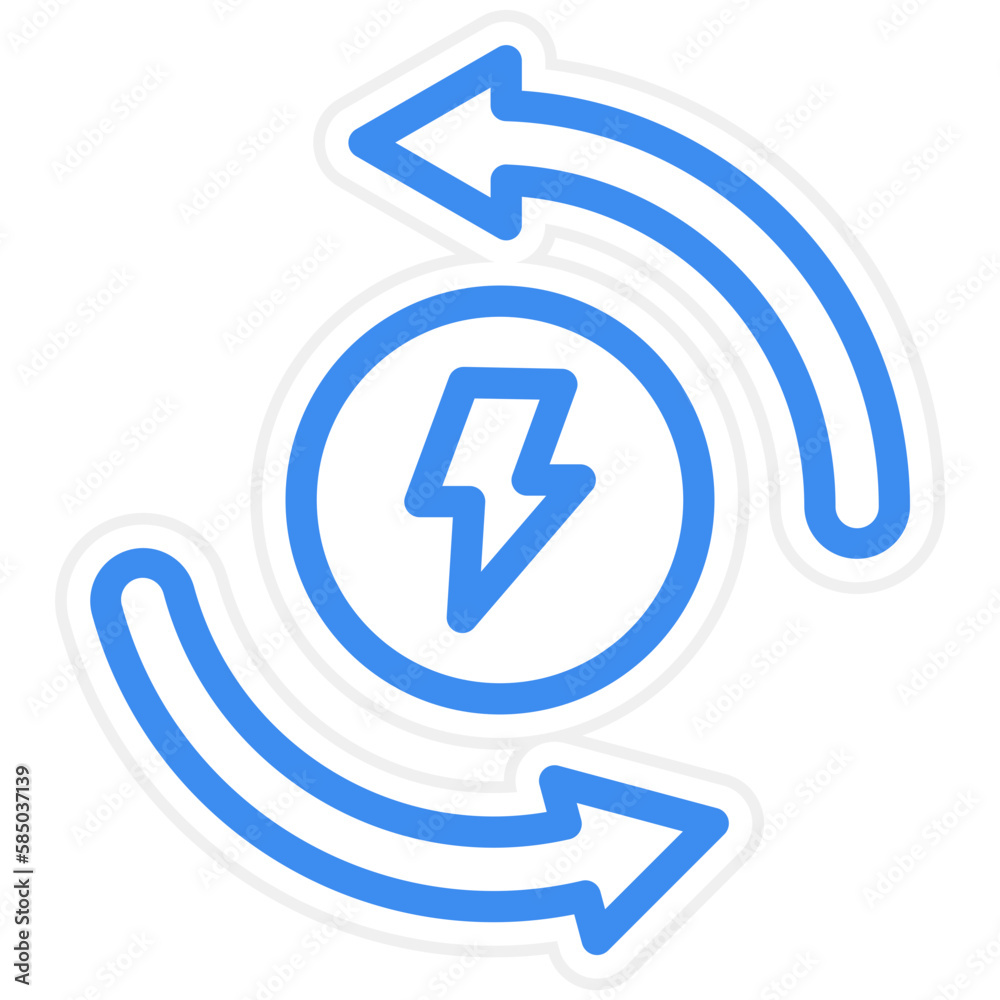 Vector Design Energy Icon Style Vector Design Energy Icon Style
