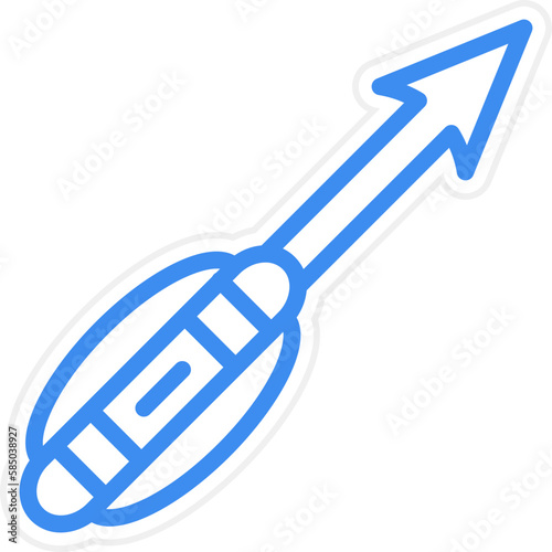 Vector Design Harpoon Icon Style