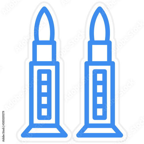 Vector Design Bullet Icon Style