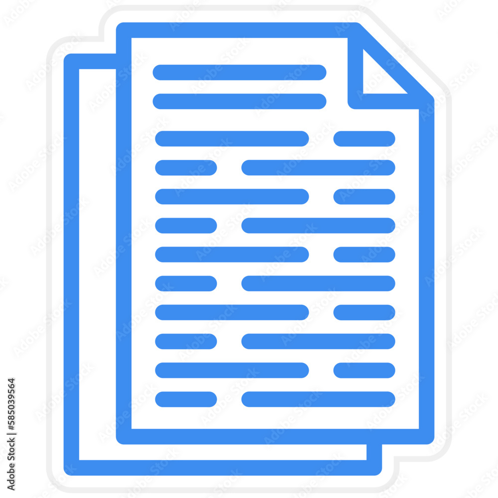 Vector Design Documents Icon Style Vector Design Documents Icon Style