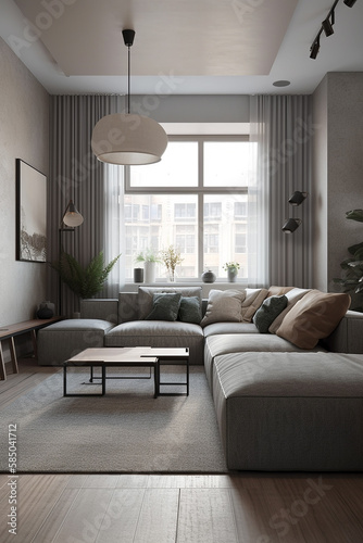 modern living room © nicolagiordano