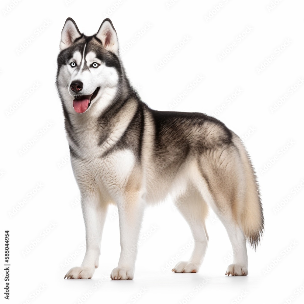 siberian husky dog