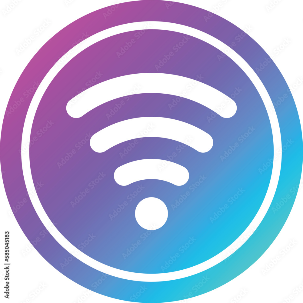 Wifi signal Vector Icon Design Illustration Wifi signal Vector Icon Design Illustration