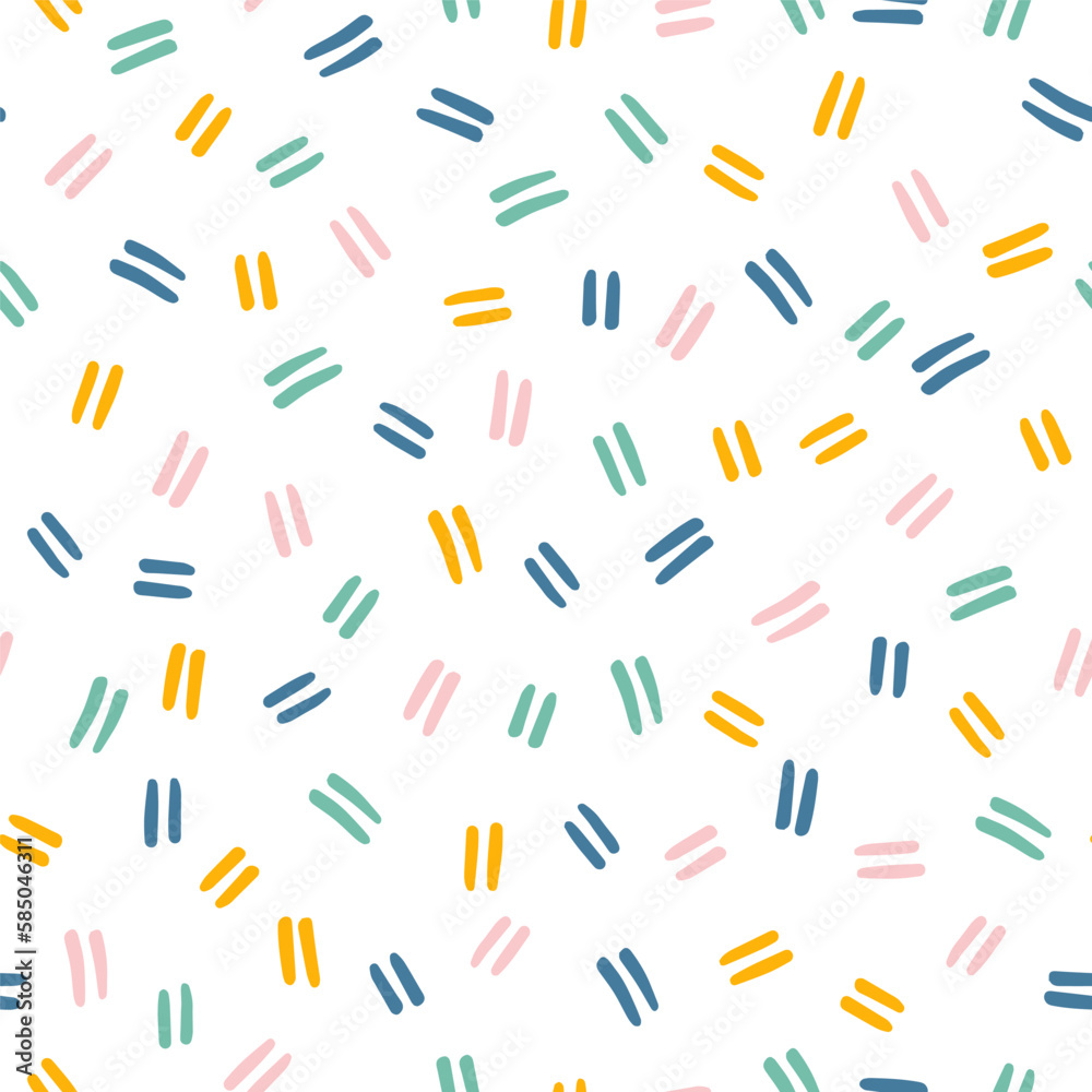 Seamless pattern with colorful small lines Seamless pattern with colorful small lines