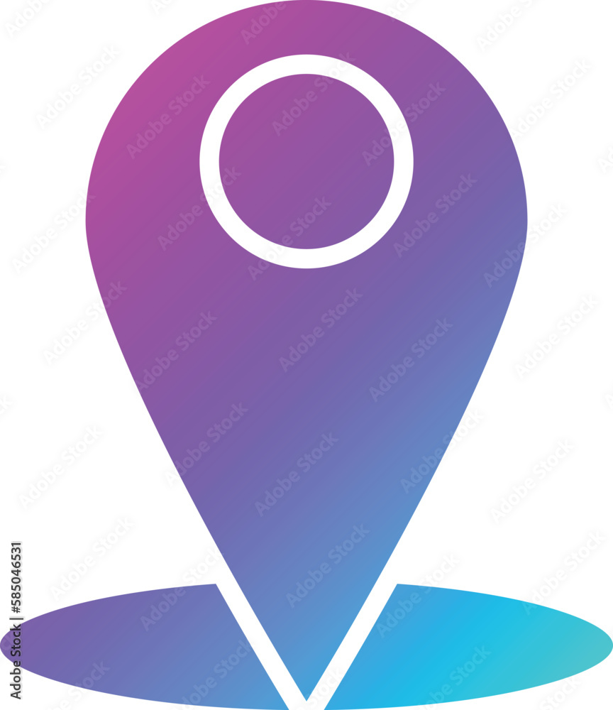 Sport location Vector Icon Design Illustration