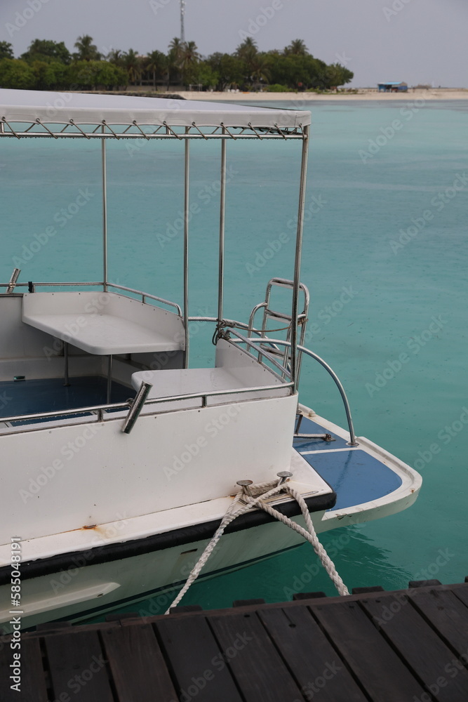 Fototapeta premium docked boat