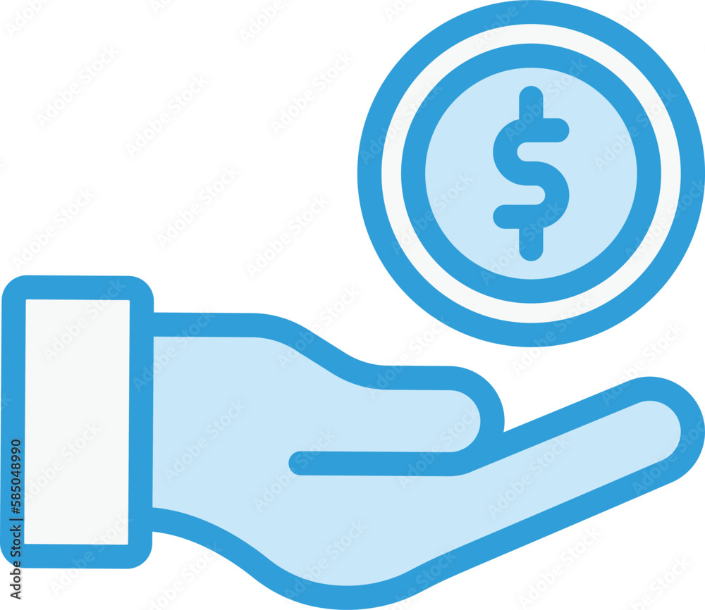 Donation Vector Icon Design Illustration Donation Vector Icon Design Illustration