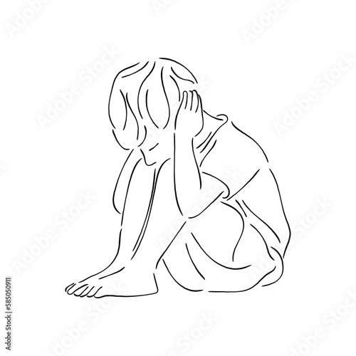 a kid facing child abuse