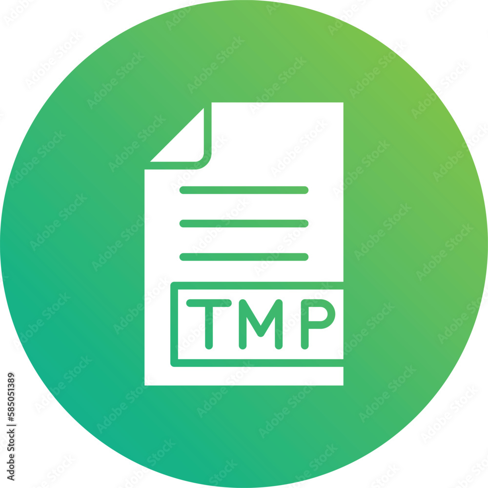 TMP Vector Icon Design Illustration TMP Vector Icon Design Illustration