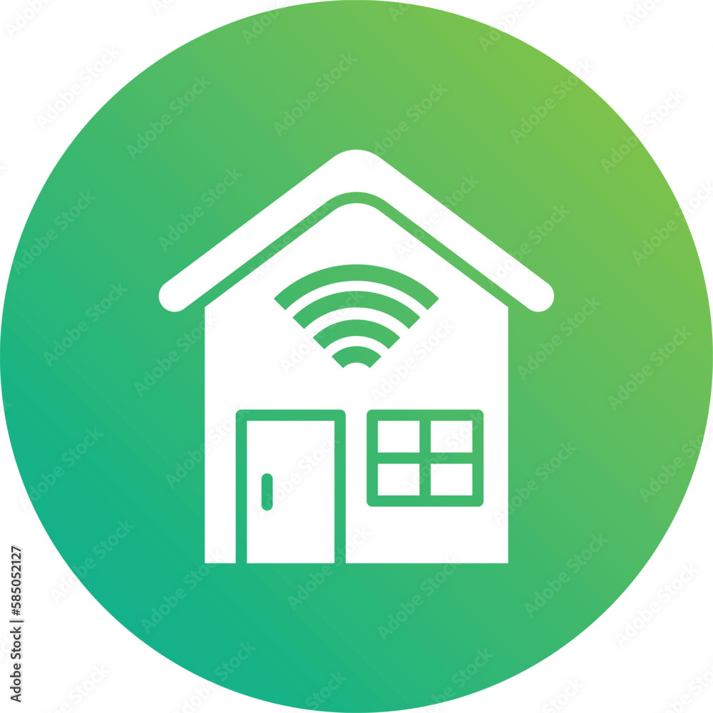Smart house Vector Icon Design Illustration Smart house Vector Icon Design Illustration