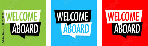 Welcome aboard