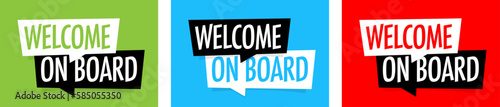 Welcome on board