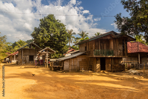 Ban Na village near Muang Ngoi Neua, Laos