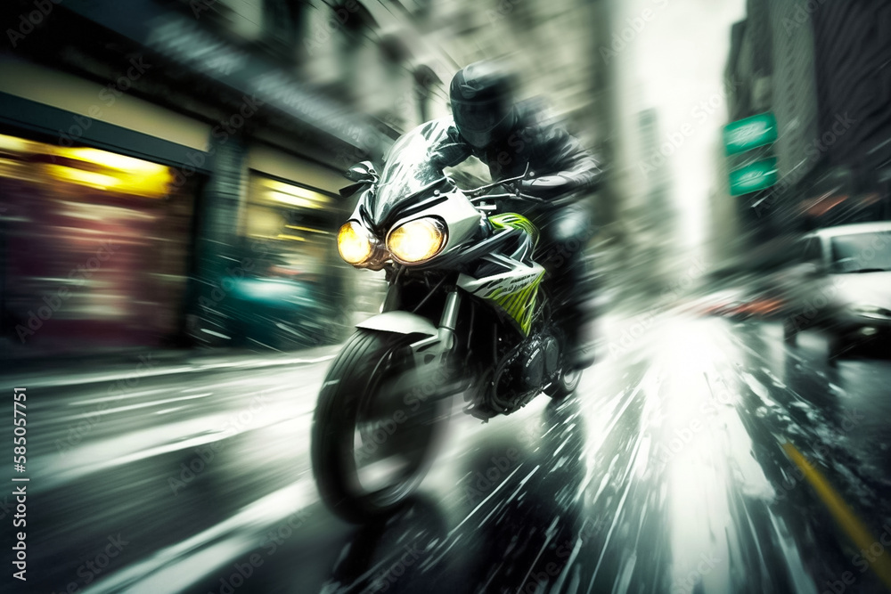 Motorrad Superbike Schnell Rennen Speed Bike Fast