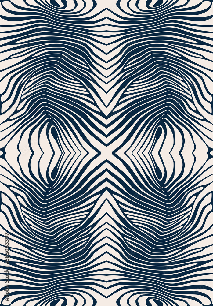 Seamless different zebra pattern, animal print.