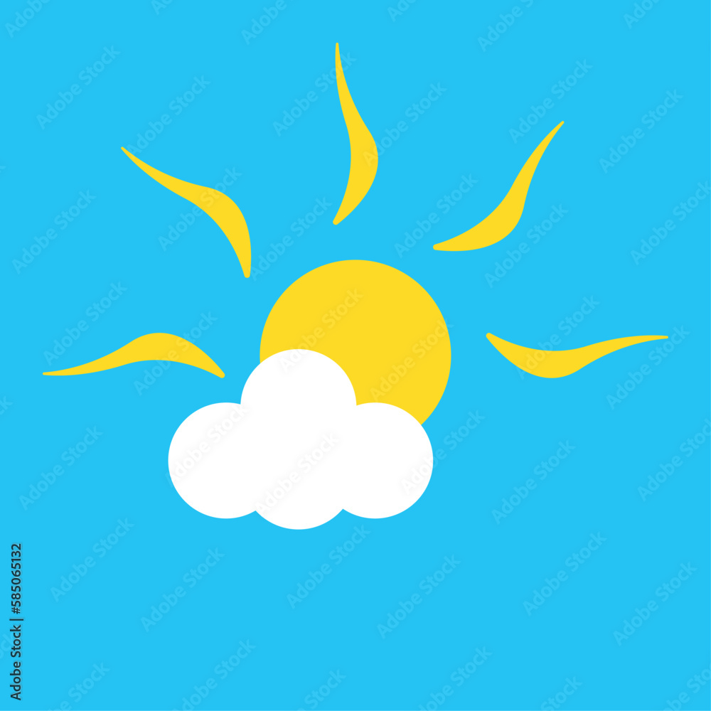Hello summer. Vector illustration for print, wallpapers, fabric, postcard, flyer, invitation, banner, sticker, icon. Hello summer. Vector illustration for print, wallpapers, fabric, postcard, flyer, invitation, banner, sticker, icon.