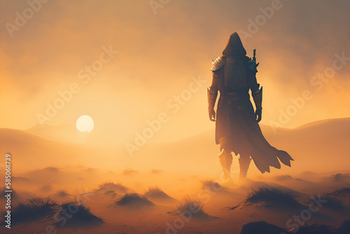 sunrise in the mountains