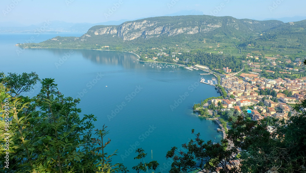 Gardasee in Italien mit Blick auf Garda	