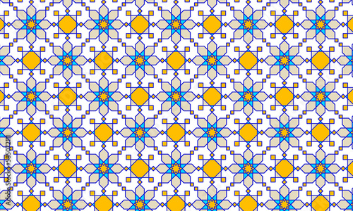 Modern Islamic motif decoration design, suitable for all backgrounds brochures, invitations and so on