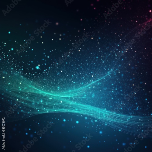 Bbstract particle background