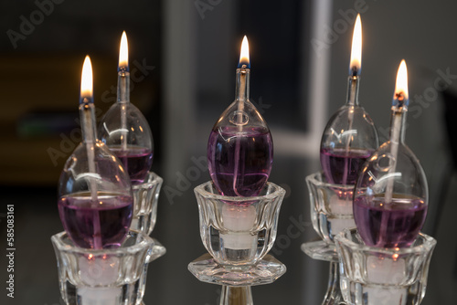 Photo Glass Candle Holder