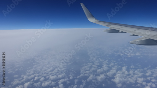 飛行機の光景