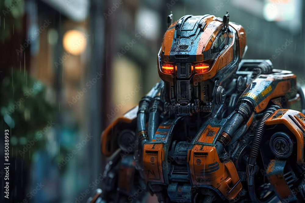 A businessman who uses robots to automate his work A businessman who uses robots to automate his work