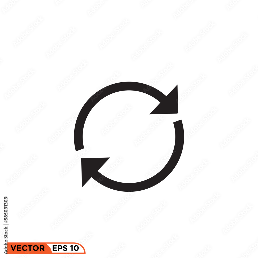 Icon vector graphic of Recycle Arrow Icon vector graphic of Recycle Arrow