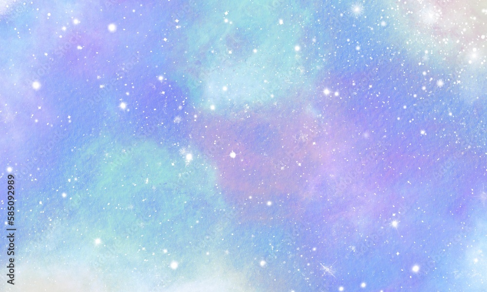 beauty cute pastel watercolor light star sky spring background beauty cute pastel watercolor light star sky spring background