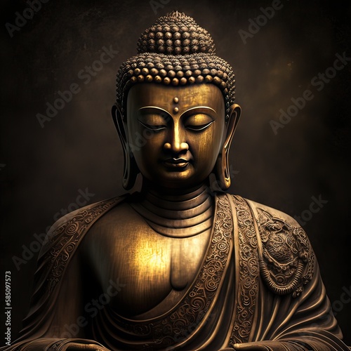 Buddha. Generative ai