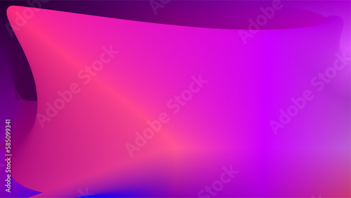 Twilight Elegant Multicolor 3D Waves Copy Space Background