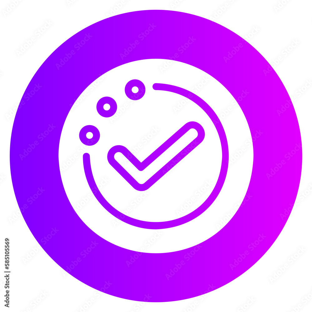 work in progress gradient icon