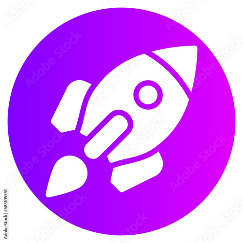 speed gradient icon