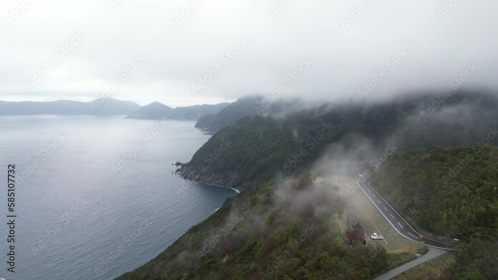 朝霧高茂岬 ドローン空撮 朝霧高茂岬 ドローン空撮