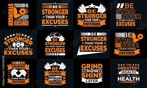 best gym and fitness t shirt design design for inspiration