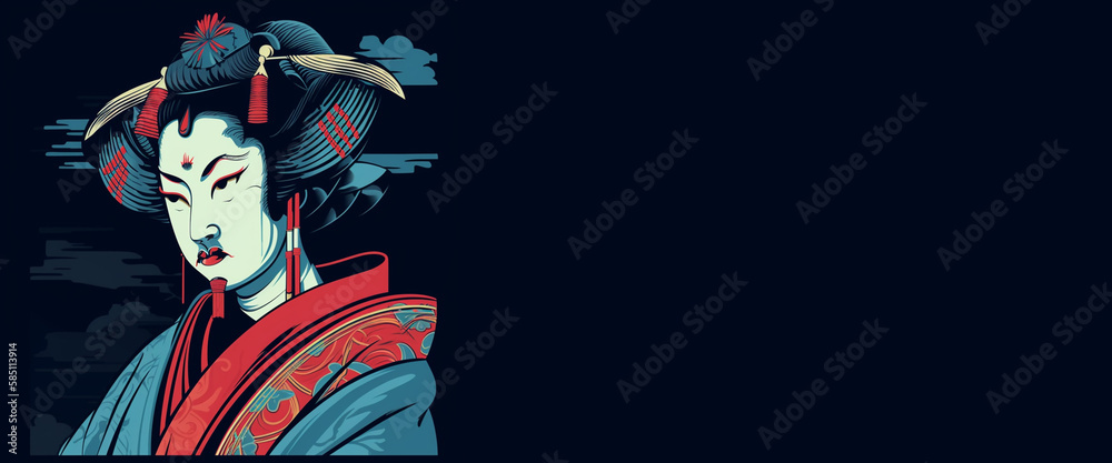 AI banner geisha 003