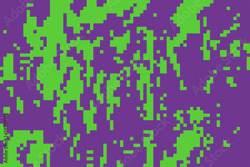 Pixelated 8-Bit Square Abstract Background: High-Resolution JPG Image for Digital and Print Projects