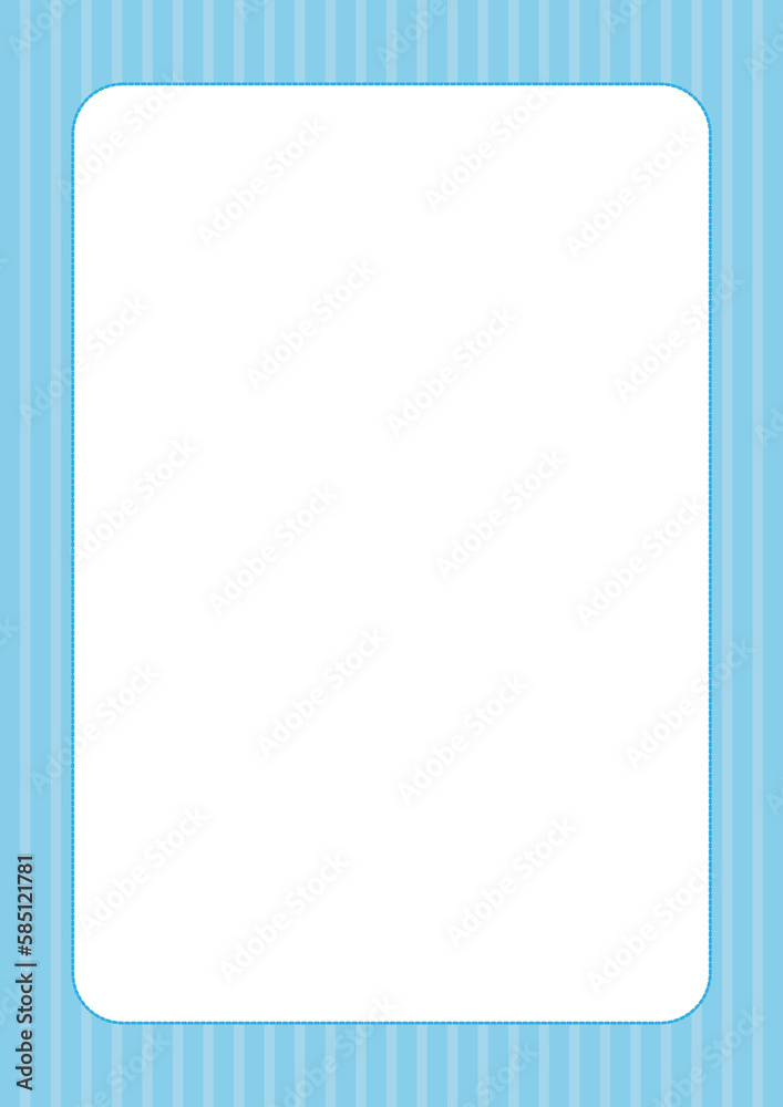Stripe blue frame. Stripe blue frame.