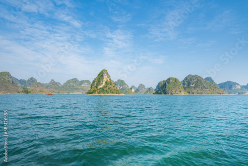 Scenery of Quyang Lake.Jingxi, Baise, Guangxi, China © onlyyouqj