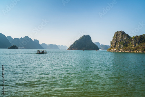 Scenery of Quyang Lake.Jingxi, Baise, Guangxi, China © onlyyouqj