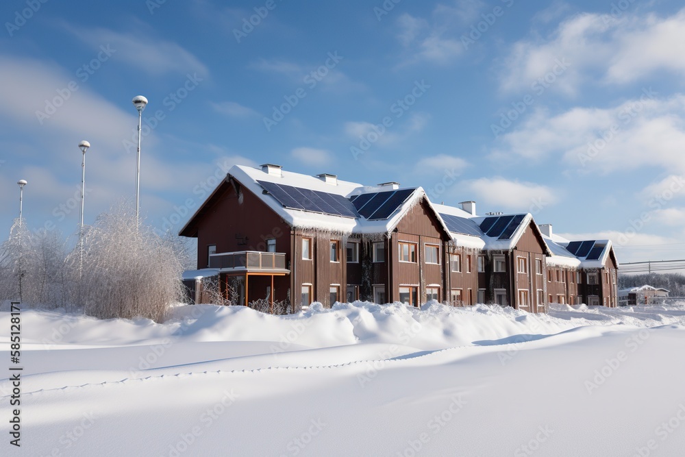 Using solar panels to reduce a buildings carbon footprint and benefits of using solar panels in multifamily reside, generative artificial intelligence Using solar panels to reduce a buildings carbon footprint and benefits of using solar panels in multifamily reside, generative artificial intelligence