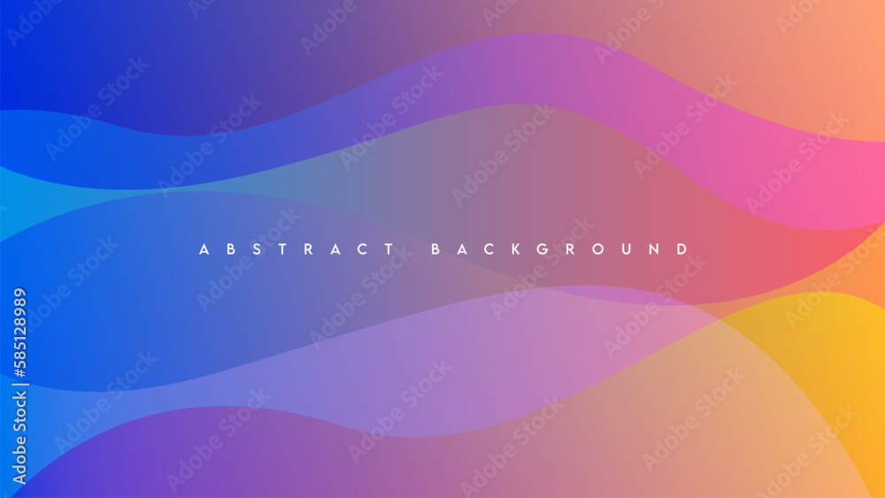 Blue gradient background with abstract wavy style Blue gradient background with abstract wavy style