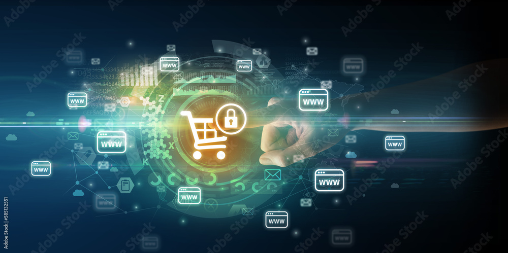 touching with soft gesture multimedia screen with future technology concept touching with soft gesture multimedia screen with future technology concept